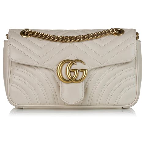 borsa gucci bianca originale|borse tracolla donna Gucci.